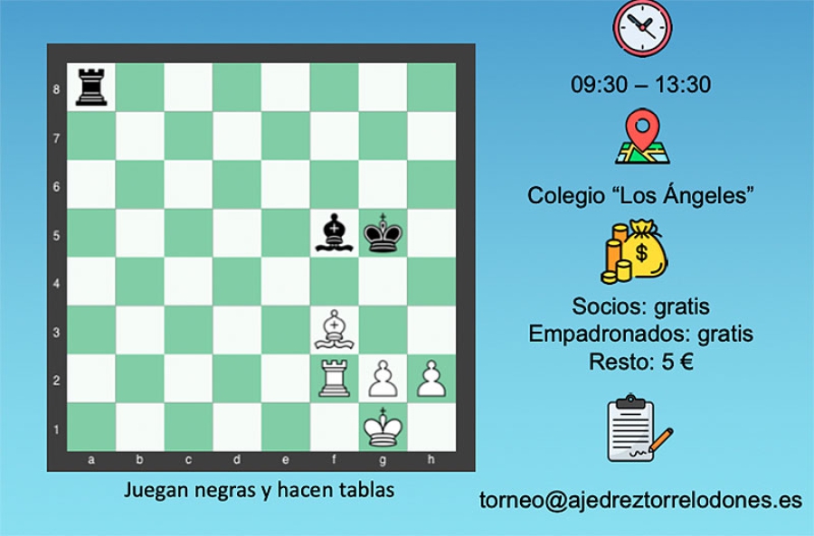 Torrelodones | III Certamen de Solución de Problemas de Ajedrez