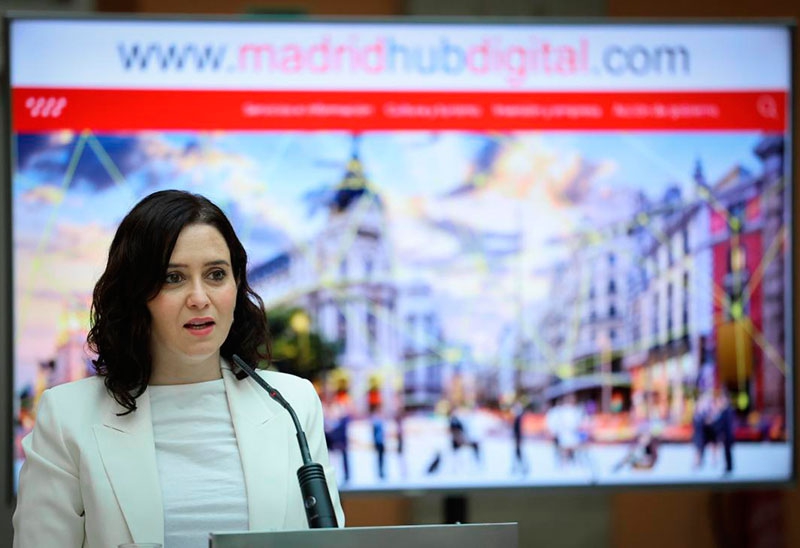 Madrid presenta el informe Hub Digital del sur de Europa
