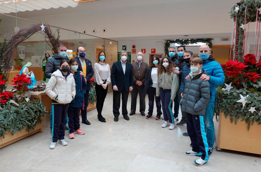 Villanueva de la Cañada | Alumnos del colegio Arcadia visitan la Casa Consistorial