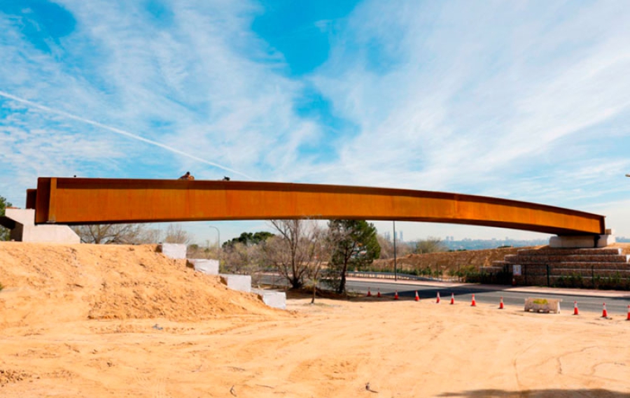 Pozuelo de Alarcón | Nueva pasarela peatonal y ciclista sobre la antigua M-508 que une los cascos con la zona de Húmera