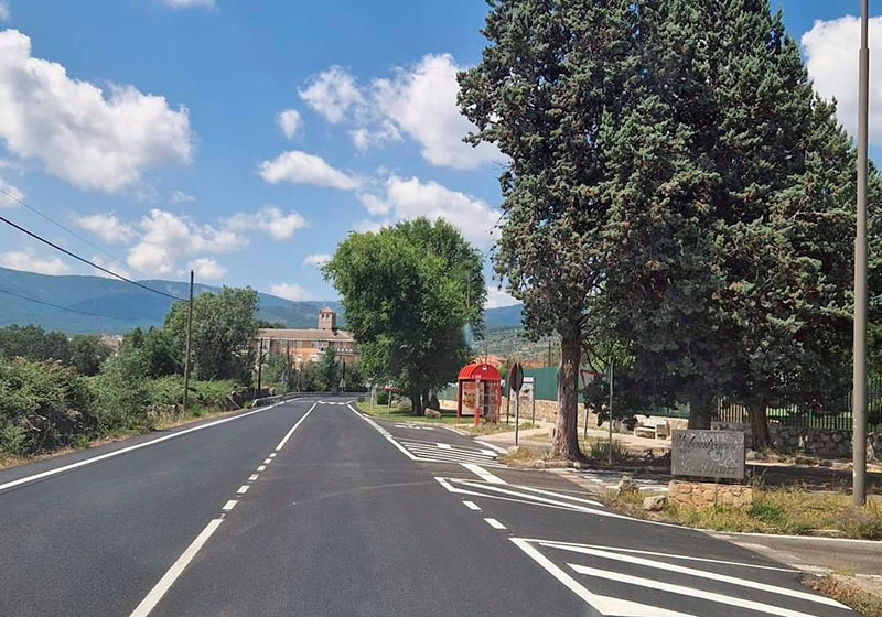 Guadarrama | Finalizada la renovación del firme en la carretera M-623 en Guadarrama