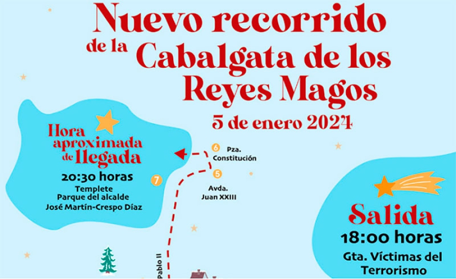 Pozuelo de Alarcón | Los Reyes Magos de Oriente recorrerán Pozuelo desde la Avenida de Europa hasta el parque alcalde José Martín- Crespo Díaz