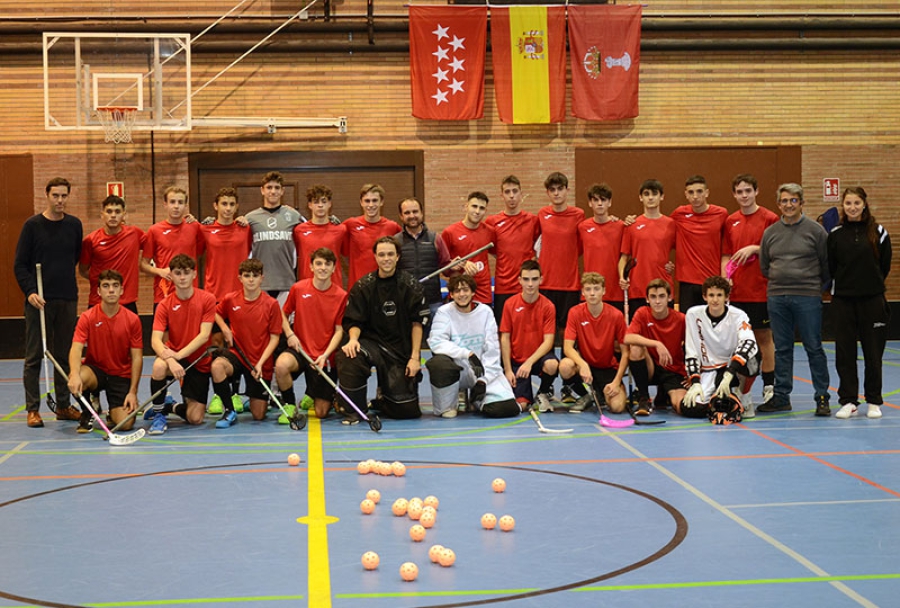 Guadarrama | Las selecciones nacionales Masculina Sub 19 y Femenina Absoluta de Floorball entrenaron en Guadarrama