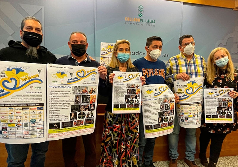 Collado Villalba | La Carpa de la Malvaloca acoge este sábado el maratón solidario "Collado Villalba con Ucrania"