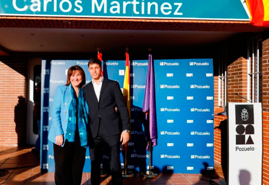 Pozuelo de Alarcón | La piscina del polideportivo El Torreón pasa a llamarse Carlos Martínez en honor al nadador pozuelero