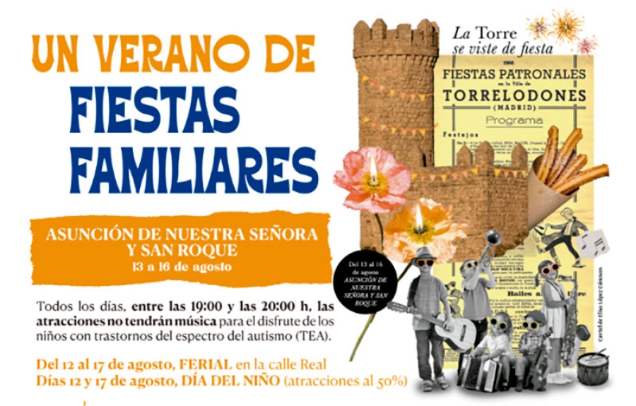 Torrelodones | Llegan las fiestas en honor a la Asunción de Nuestra Señora y San Roque