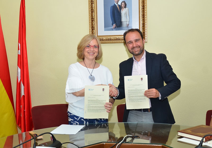 Guadarrama | El Ayuntamiento de Guadarrama y la Universidad de Alcalá de Henares firman un nuevo convenio de colaboración