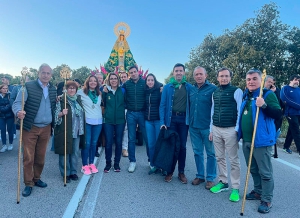 Valdemorillo | La tradicional ‘traída’ de la Virgen de la Esperanza vuelve a regalar una gran estampa de participación y emoción