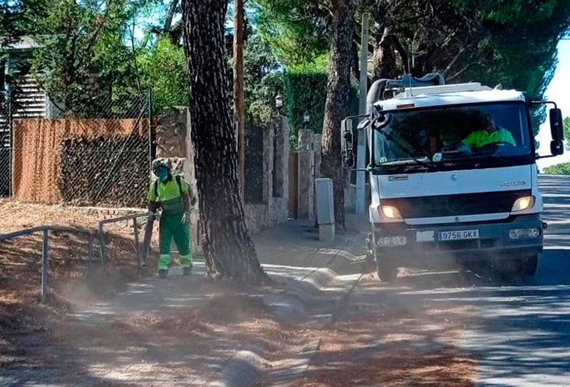 Villaviciosa de Odón | Las labores de limpieza se refuerzan con una nueva barredora