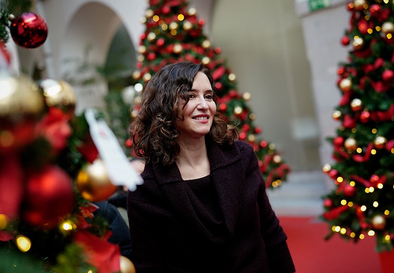Felicitación navideña de la Presidenta de la Comunidad de Madrid para los lectores del Periódico Sierra Madrid