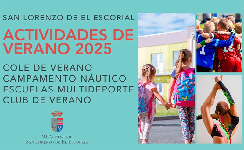 San Lorenzo de El Escorial | El Ayuntamiento presenta la oferta de actividades de verano para niños y jóvenes