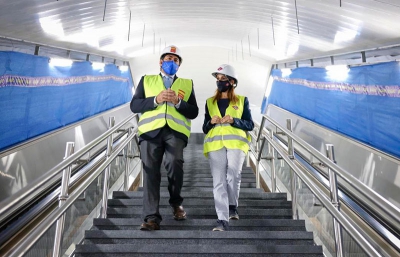 TRANSPORTES | Metro reabre el tramo de la línea 9 entre Plaza de Castilla y Colombia