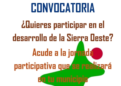 ADI SIERRA OESTE | Jornada participativa para el desarrollo de la Sierra Oeste
