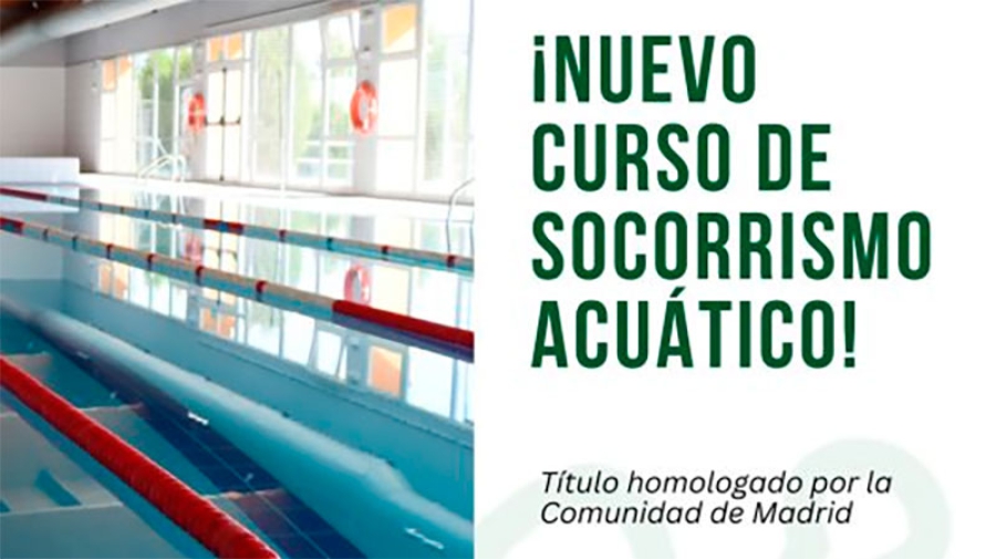 Galapagar | Convocatoria abierta para un nuevo curso de socorrismo acuático en Galapagar