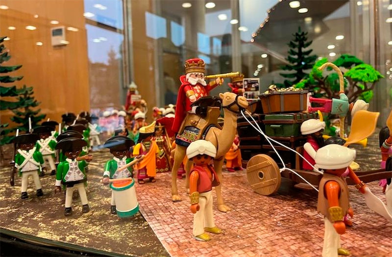 Majadahonda | La Biblioteca Municipal Francisco Umbral acoge la III Exposición Playmobil de Majadahonda
