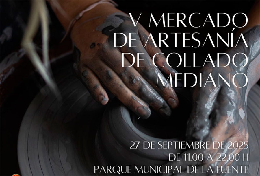 Collado Mediano | Abierto el plazo de inscripción para el V Mercado de Artesanía de Collado Mediano